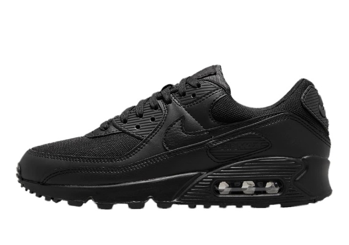 Nike Women's Air Max 90 Black/Black-Black-Black (DH8010 001) - 7.5 Black/Black