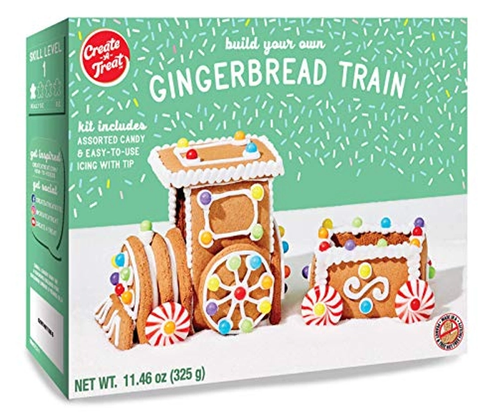 Train Gingerbread Holiday Cookie Kit - 11.46 oz