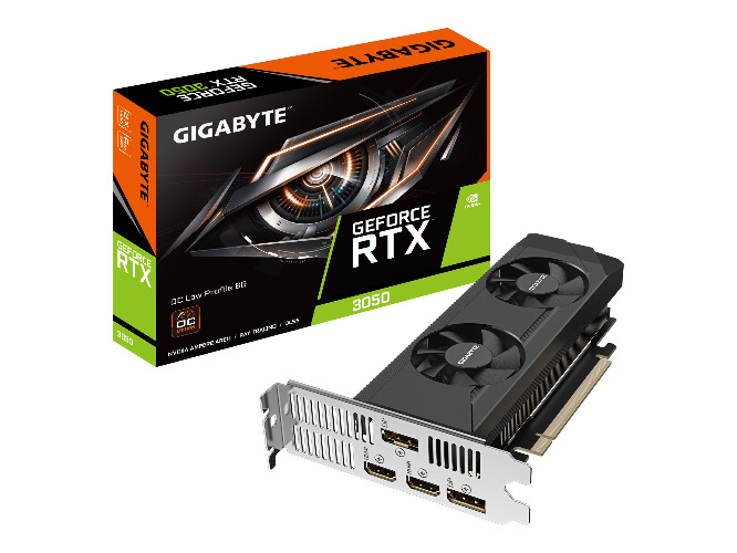 Gigabyte GeForce RTX 3050 OC 6G, graphics card, GF RTX 3050, 6 GB