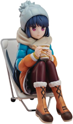 Yurucamp - Shima Rin - F:Nex - Premium Noodle Stopper Figure - 1/8 (FuRyu) - Brand New