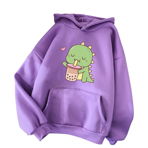 TIMIYUYU Pullover Teenager Mädchen Kawaii Hoodie Herbst Winter Kapuzenpullover Damen Pulli Casual Sweatshirt Kapuze Sport Outerwear Warme Pullover Oberteile