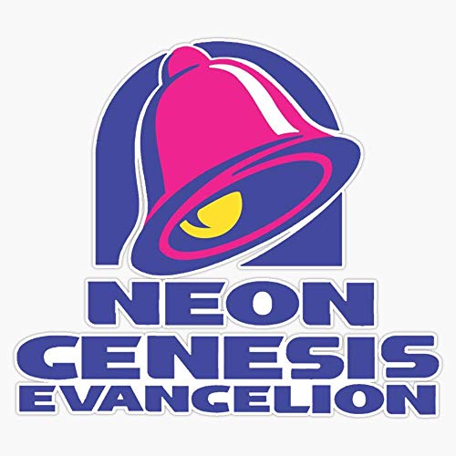 Evangelion Sticker Vinyl Bumper Sticker Decal Waterproof 5"