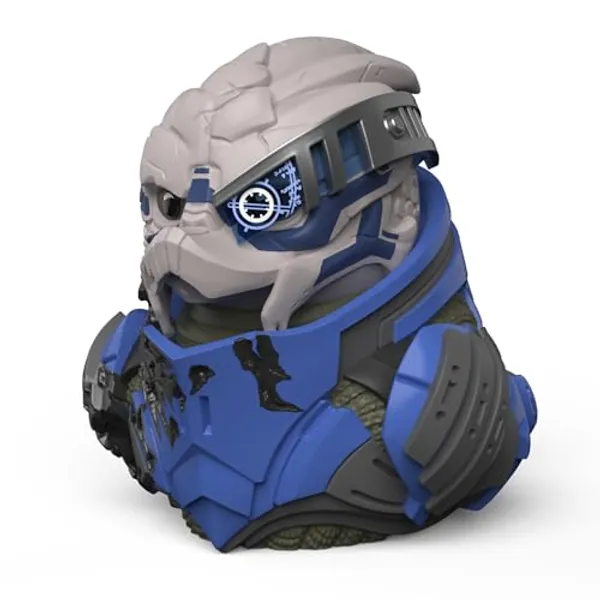 TUBBZ First Edition Garrus Vakarian Collectible Vinyl Rubber Duck Figure - Official Mass Effect Merchandise - Sci-Fi TV, Movies & Video Games - Garrus Vakarian