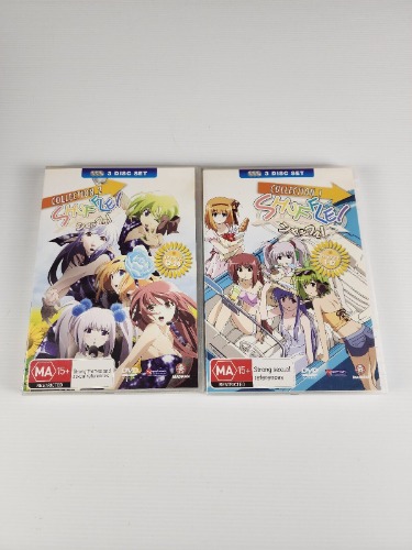 Shuffle Collection 1 &amp; 2 Episodes 1-24 Anime VGC (6 Disc) Region 4
