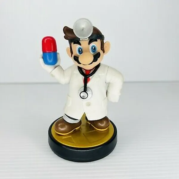 Dr. Mario Amiibo No. 42 Nintendo Super Smash Bros.  | eBay