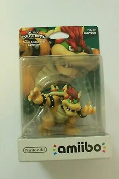  Super Smash Bros Nintendo Amiibo No 20 Bowser (2)  | eBay