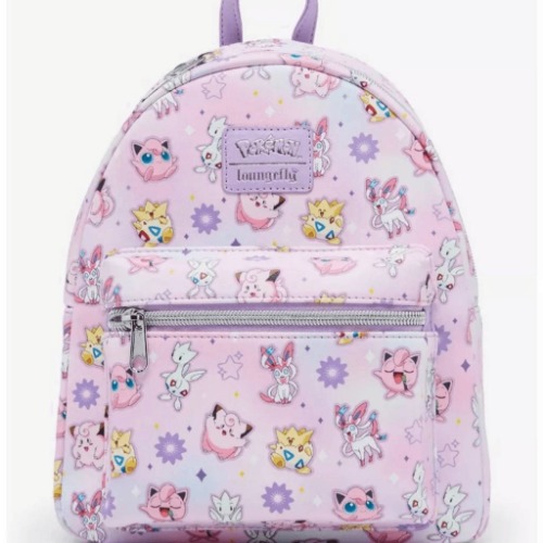 Loungefly Pokemon Fairy-Type Mini Backpack