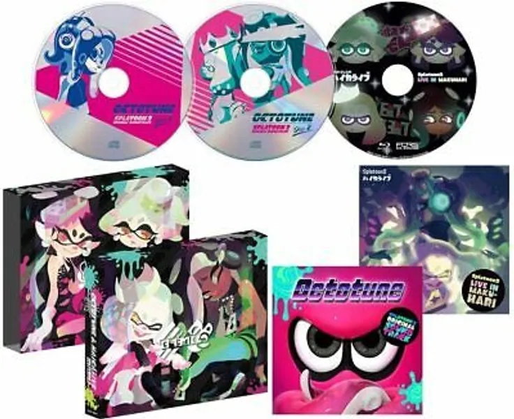 New Nintendo Splatoon2 Original Soundtrack Octotune 2CD+Blu-ray Limited Edition  | eBay