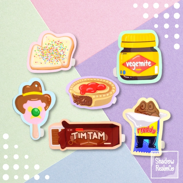 Aussie Snacks Sticker Pack By ShadowRealmCo | In.cube8r