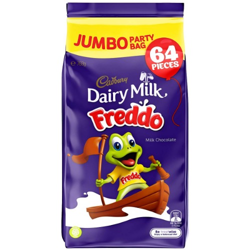 Cadbury Dairy Milk Freddo Jumbo Party Bag 768g | 64pieces