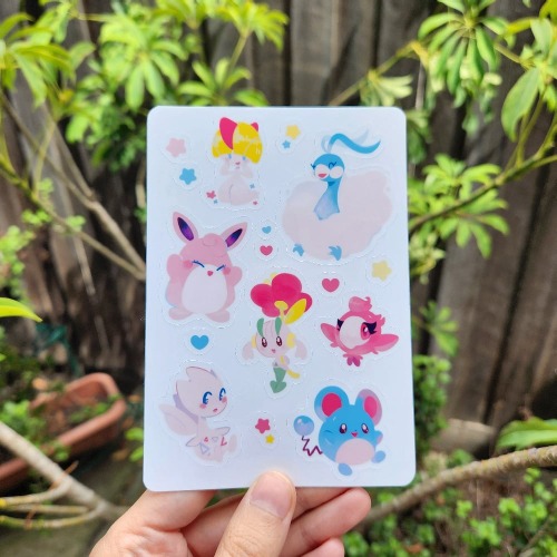 Fairy PKMN Sticker Sheet