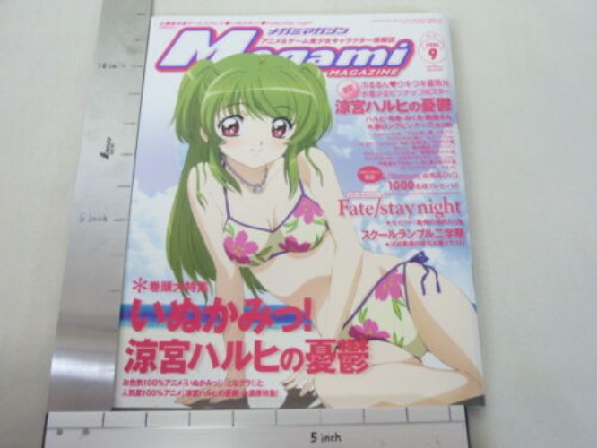 MEGAMI MAGAZINE 9/2006 76 Bishojo Character Book  | eBay