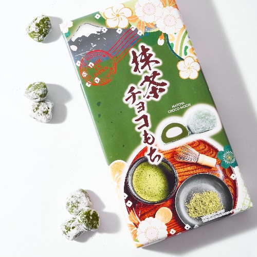 Matcha White Chocolate Mochi (18 pieces)