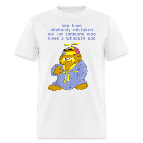 Garfield "Whoopty Doo" - Unisex Classic T-Shirt | white / XL