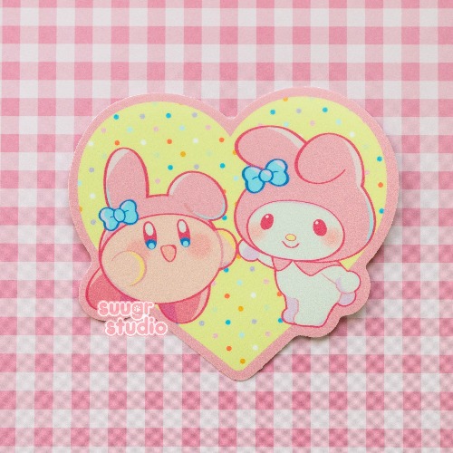 Poyo & Melody 3" Vinyl Sticker