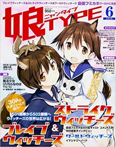 Nyan TYPE Magazine ANIME MANGA BOOK Newtype megami     2016/6  | eBay
