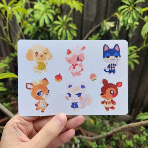Animal Crossing Sticker Sheet 2