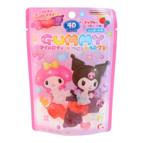 4D Gummy My Melody & Kuromi