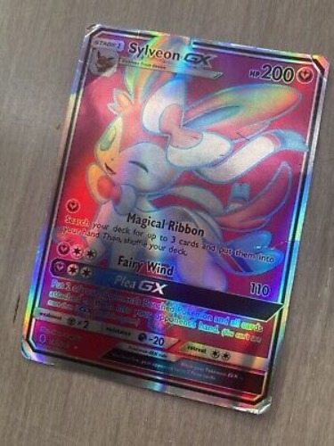 Used - Full Art Ultra Rare Sylveon GX - Guardians Rising 140/145  | eBay