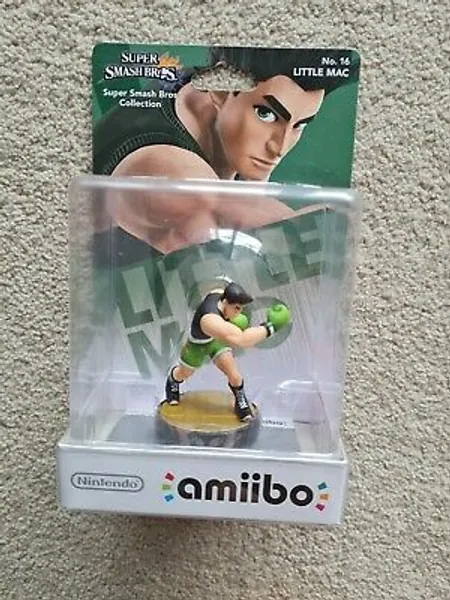 Nintendo Amiibo - Little Mac No.16 - Super Smash Bros.   | eBay