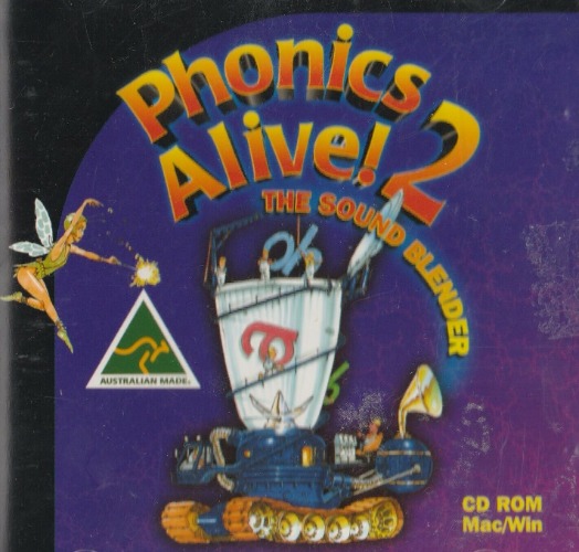 Kid's Pc Game - Phonics Alive 2 - The Sound Blender (Windows 3.1, 95 &amp; 98 - VGC)
