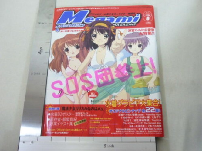 MEGAMI MAGAZINE 8/2006 75 Japan Book Bishojo Anime *  | eBay