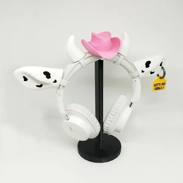 Headphone Attachment Cow ears