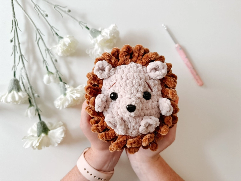 Herbie Hedgehog CROCHET PATTERN, Amigurumi Crochet Pattern, PDF