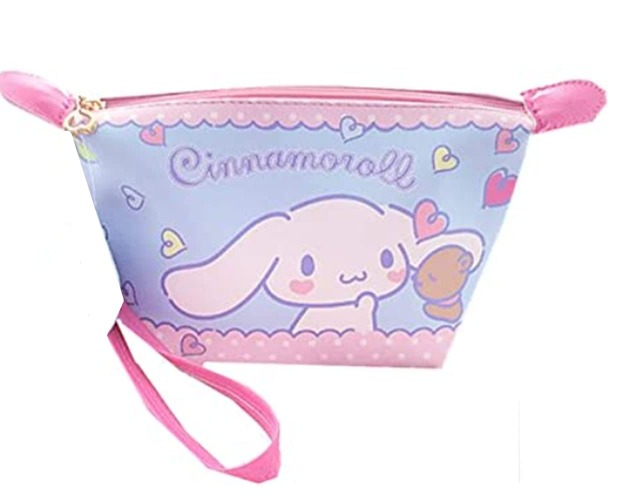 Kerr's Choice Cosmetic Makeup Bag Cute Storage Bag Kawaii Toiletry Bag | Travel Accessories Great Gifts Kawaii Cute Cosmetic Bag - 
