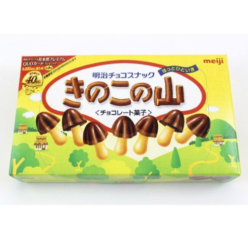 MEIJI KINOKO NO YAMA CHOCOLATE BISCUIT 74 G | Default Title