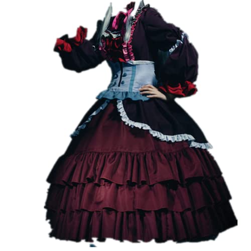 131 Virtual Youtuber VTuber Porcelain Maid FoxyJoel Dress Outfits Anime Cosplay Costumes - Medium - Female