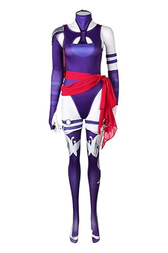 Psylocke Cosplay Costume Adult - Purple