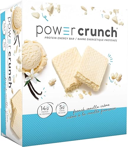 Power Crunch Protein Bar, French Vanilla Creme, 12 Count - French Vanilla Cremè
