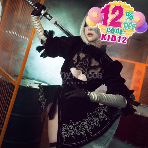 【In Stock】Game NieR: Automata Cosplay YoRHa No.2 Type B Cosplay Costume - S