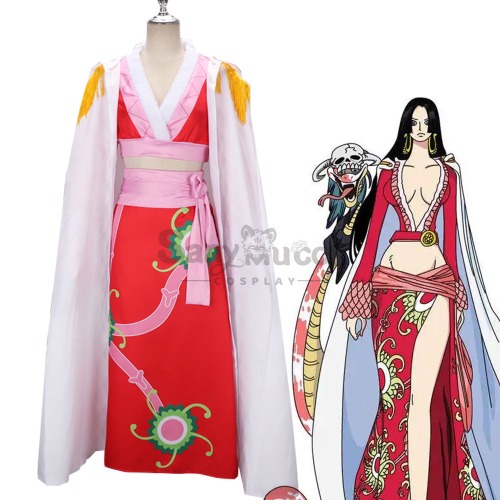 【In Stock】Anime One Piece Cosplay Boa·Hancock Cosplay Costume - S