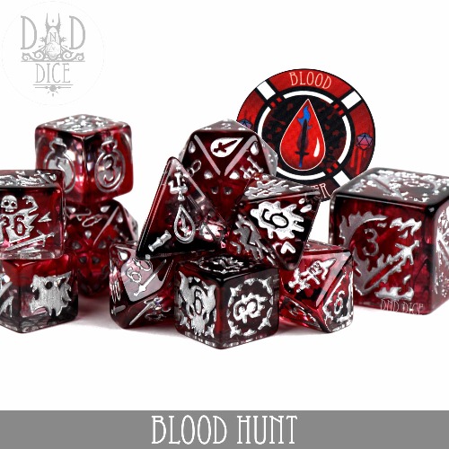 Blood Hunt 12 Dice Set