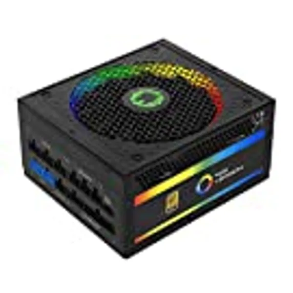 GAMEMAX 850W Power Supply, Fully Modular, 80 Plus Gold, ARGB SYNC with Motherboard, RGB-850 Pro