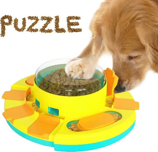 Pet Supplies : KADTC Dog Puzzle Toy Dogs Brain Stimulation Mentally Stimulating Toys Beginner Puppy Treat Food Feeder Dispenser Advanced Level 2 in 1 Interactive Games for Small/Medium/Large Aggressive Chewer Gift : Amazon.com