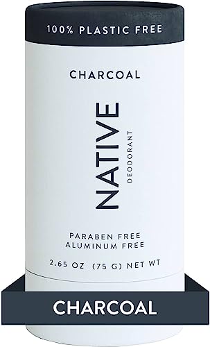 Native Deodorant Contains Naturally Derived Ingredients, 72 Hour Odor Control | Deodorant for Women and Men, Aluminum Free with Baking Soda, Coconut Oil and Shea Butter | Charcoal - Charcoal