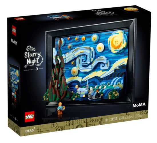 LEGO® IDEAS 21333 Vincent van Gogh - The Starry Night -