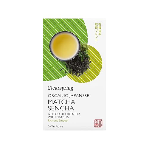Clearspring Organic Japanese Matcha Sencha - 20 Tea Sachets