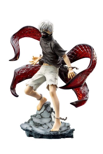 Tokyo Ghoul - Kaneki Ken - ARTFX J - 1/8 - Awakened ver., Repaint ver. - 2024 Re-release (Kotobukiya) - Brand New