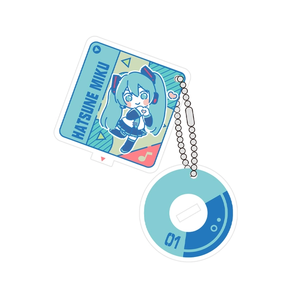 Hatsune Miku Acrylic Charm Cute Miku Standee Kawaii Miku Merch - D