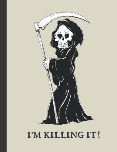 Goth Sketchbook: Large Unlined Blank Book for Drawing, Art Class, Dark Thoughts, Dreams, Magic Spells, Gothic Witchy Scary Designs in Interior, Perfect Gift