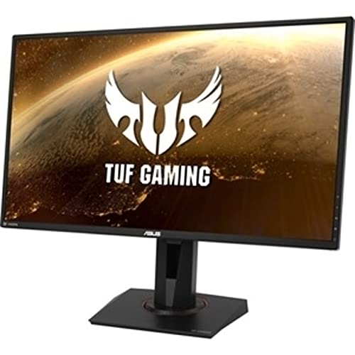 ASUS TUF Gaming 27" 2K HDR Gaming Monitor (VG27AQ) - QHD (2560 x 1440), 165Hz (Supports 144Hz), 1ms, Extreme Low Motion Blur, Speaker, G-SYNC Compatible, VESA Mountable, DisplayPort, HDMI ,Black - 27" QHD 165Hz G-SYNC - Monitor