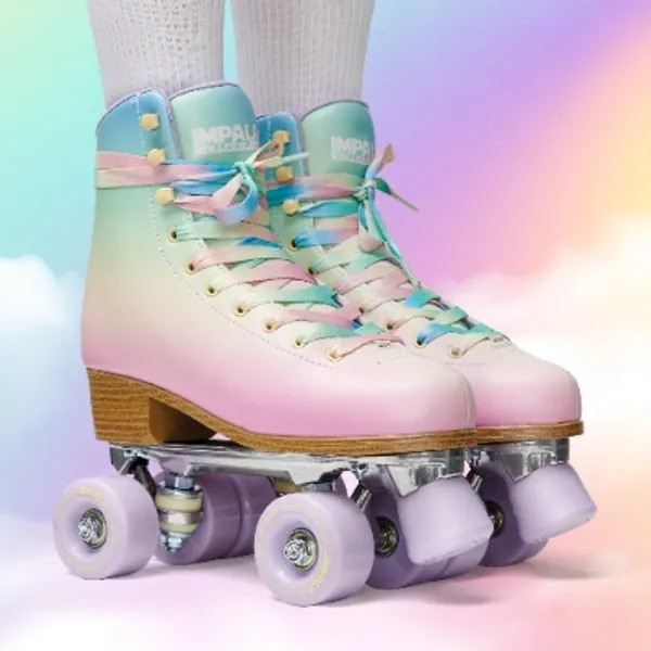 Shop Pastel Rainbow Roller Skates Online | Impala US