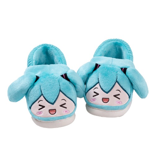 Hatsune Miku - Hatsune Miku Happy Home Series Plush Slippers Moeyu | Size 38-39