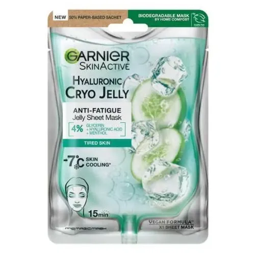 Garnier Hyaluronic Acid & Icy Cucumber Cryo Jelly Face Mask
