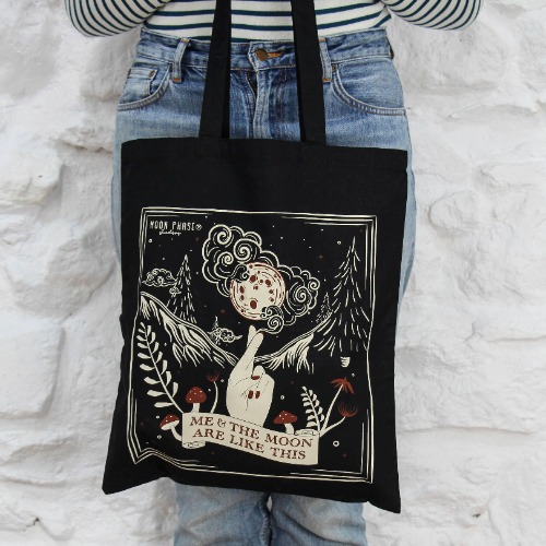 Tote Bag - Me and the Moon | Default Title