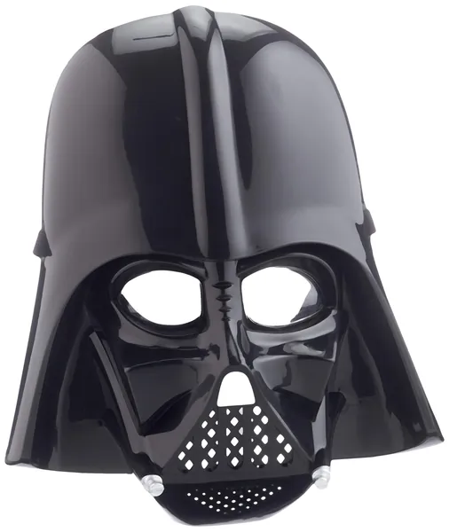 Rubies Star Wars Darth Vader Molded Mask Black - 